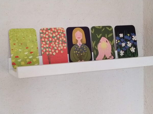 Mini kaartjes set van 5