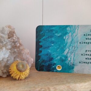 Spreuk-kaart: If you always do what you always did