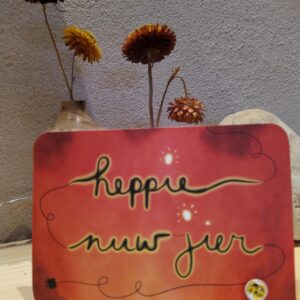 Nieuwjaarskaart: Heppie nuw jier